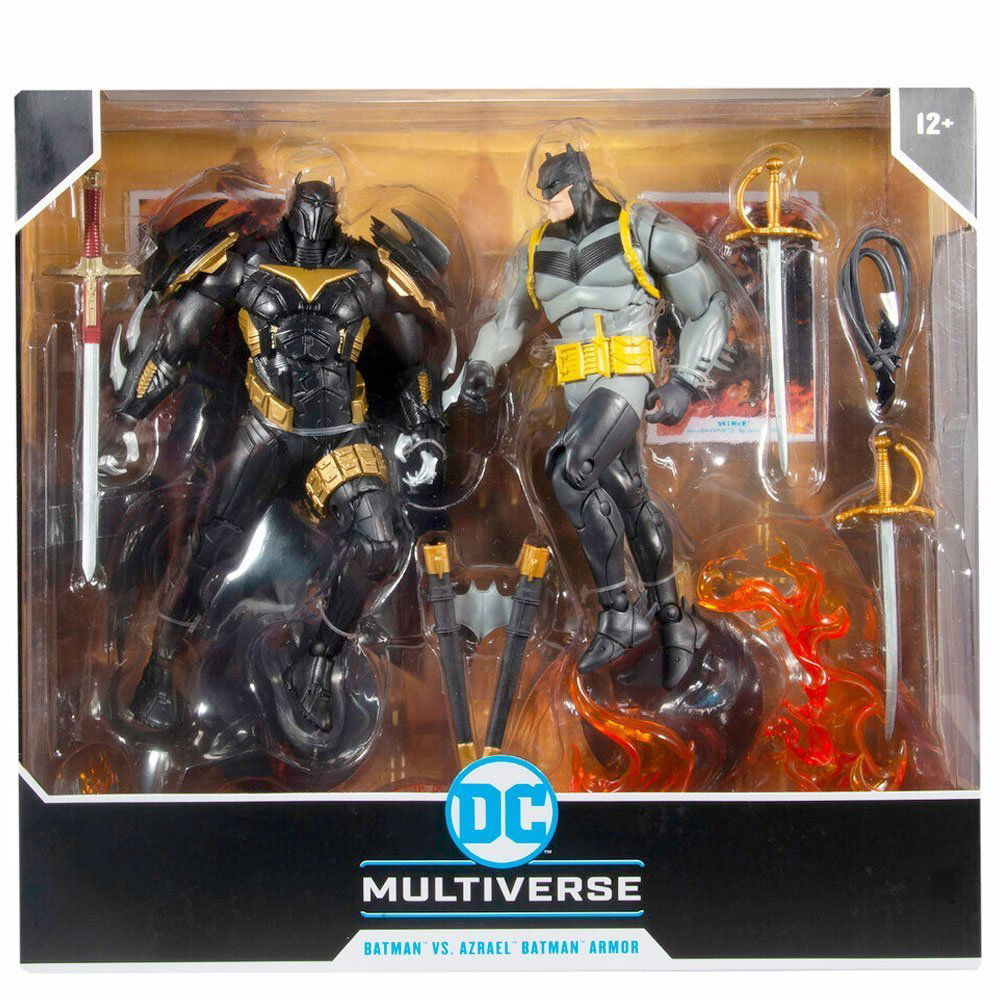 FIGURA BATMAN VS AZRAEL BATMAN ARMOR MCFARLANE TOYS - IRION Juguetería - FIGURA BATMAN VS AZRAEL BATMAN ARMOR MCFARLANE TOYS - IRION Juguetería -
